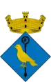 Representación del escudo de El Vilosell aprobado en 1995.