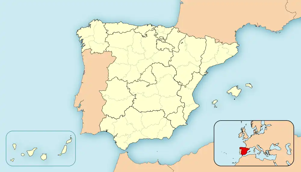 Corporales ubicada en España