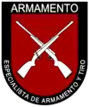 Emblema de Especialista en Armamento y Tiro
