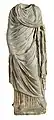 Estatua femenina descabezada, identificable con Livia.