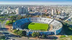 Estadio Centenario (Uruguay), donde se celebró la primera Copa Mundial de Fútbol.