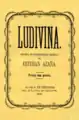 Portada de la novela: Ludivina (1879).