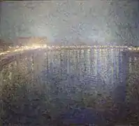 Nocturno (1900), de Eugene Jansson, Museo de Arte de Gotemburgo