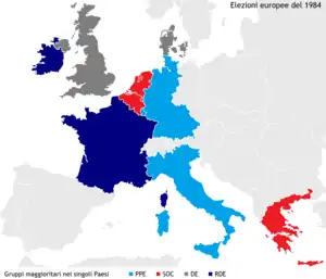 Elecciones al Parlamento Europeo de 1984