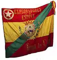 Bandera de los Exploradores de Cádiz, actualmente bajo custodia de la Patrulla del Kanguro de Cádiz