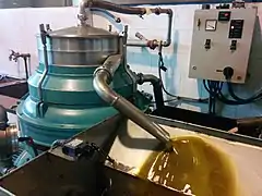 Extracción aceite oliva