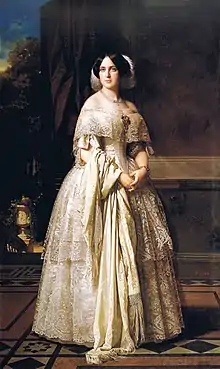 María Josefa del Águila Ceballos, marquesa de Espeja (1852).