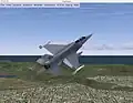 F-16 en vuelo