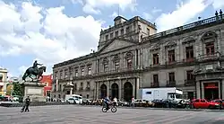 Palacio de Minería, obra arquitectónica de Tolsá localizada en el Centro Histórico de la Ciudad de México.