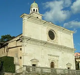 Fachada de la catedral de Lugano