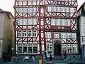 Casa en la Plaza del mercado de Butzbach, construida en el siglo XVI.