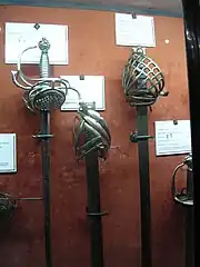 Espadas de la Real Armería.