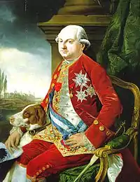 Retrato de Fernando I de Parma.