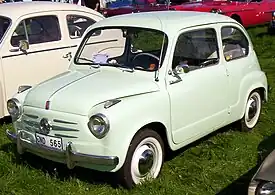 Fiat 600 de 1959.