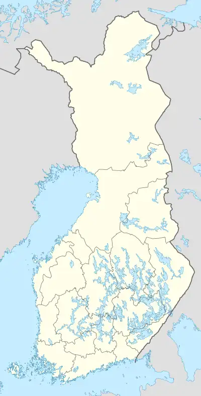Veikkausliiga 2014 está ubicado en Finlandia