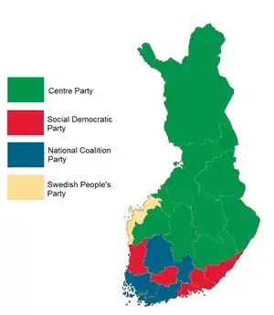 Elecciones parlamentarias de Finlandia de 1999