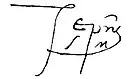 Firma de Juan de Quevedo Villegas, O.F.M.