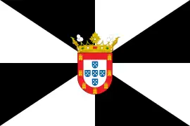 Bandera de Ceuta (España)