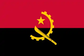 Bandera de Angola (1975)