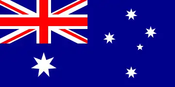 Bandera de Australia (junio de 1921 - 26 de agosto de 1942)