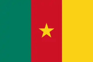 La bandera de Camerún