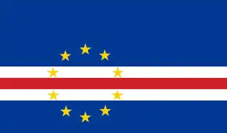 Bandera de Cabo Verde.