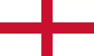 La bandera del Reino de Inglaterra.