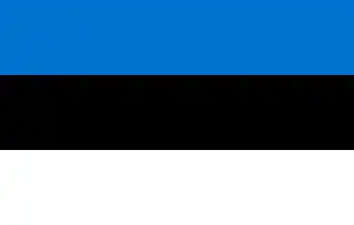 Bandera de la fuerza aérea de Estonia