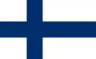 Bandera de Finlandia.