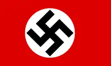 Bandera de la Alemania Nazi.