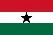 Bandera de Ghana