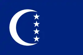 Bandera de la isla autónoma de Gran Comora