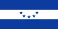 Versión alternativa de la bandera de 1866.