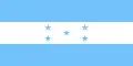 Bandera en «azul maya» a propuesta de la diputada María Luisa Borjas.