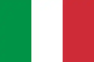 Bandera de Italia.