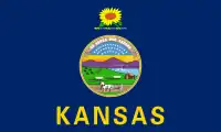 Bandera de Kansas  1961