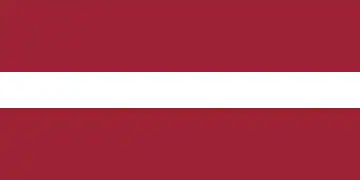 Bandera de la RSS de Letonia (1990-1991)