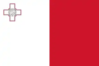 Bandera de Malta.