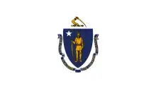 Bandera de Massachusetts.