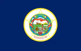Bandera de Minnesota 1957–1983