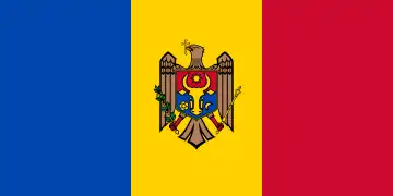 Bandera de Moldavia.