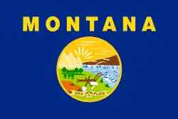 Bandera de Montana  1981