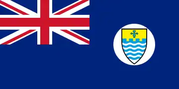 Bandera de Penang desde 1946 hasta 1949