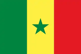 La bandera del Senegal