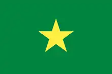 Bandera del Senegal francés (25 de noviembre de 1958 - 4 de abril de 1959)