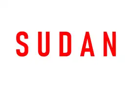 Bandera provisional del Sudan en la Conferencia de Bandung