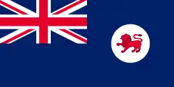 Bandera del estado de Tasmania