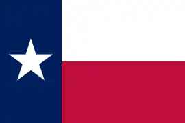 Bandera de Texas  1839