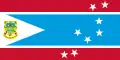 Bandera de Tuvalu utilizada durante 1995-1997.