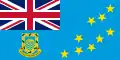 Bandera gubernamental de Tuvalu.